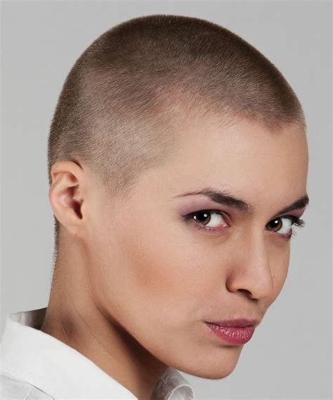 bald women haircuts video.
